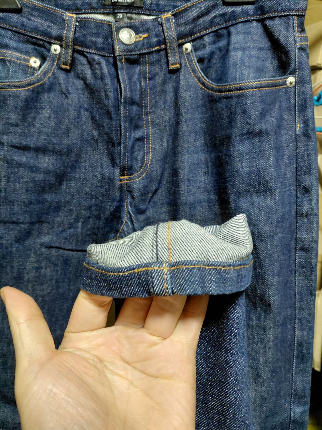 [아페쎄]뉴큐어 데님 청바지 29사이즈 상품이미지8