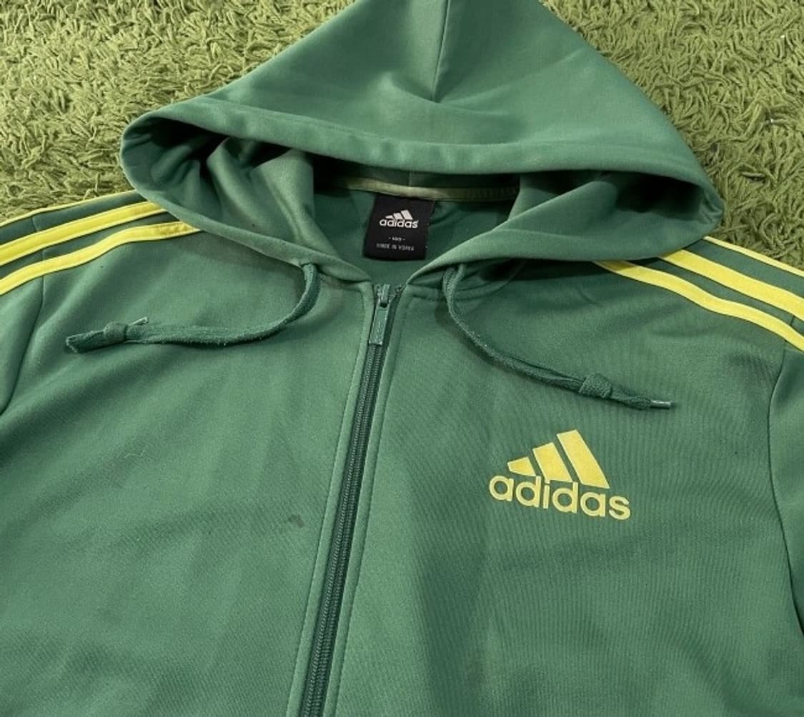 아디다스 그린 초노 후드 트랙탑 져지집업 100/L 상품이미지2