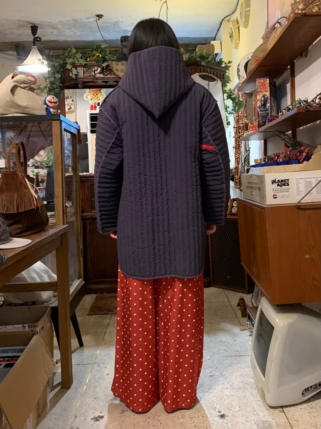 캐피탈 레드 도트 팬츠 상품이미지6