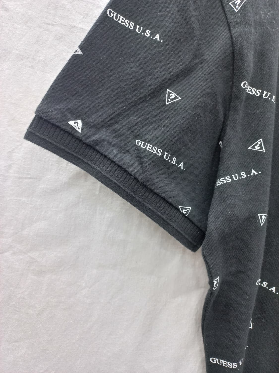 GUESS U.S.A. 로고 패턴 폴로 티셔츠 L (여 95) 상품이미지7