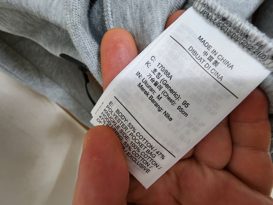 (M)나이키 테크 플리스 윈드러너 풀집후디 상품이미지4
