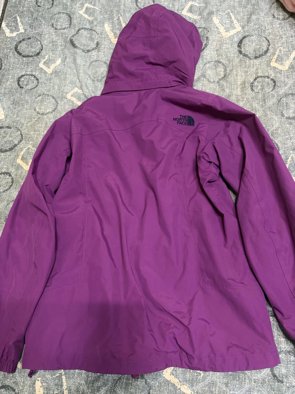 노스페이스 퍼플 바람막이 자켓 상품이미지2