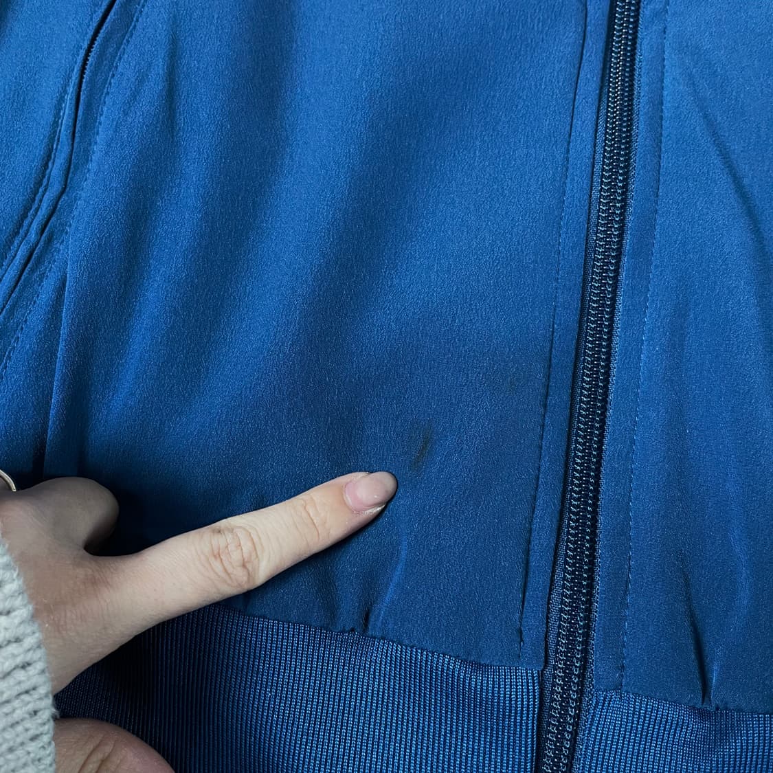 아디다스 파이어버드 블루 트랙탑 져지 100 상품이미지3