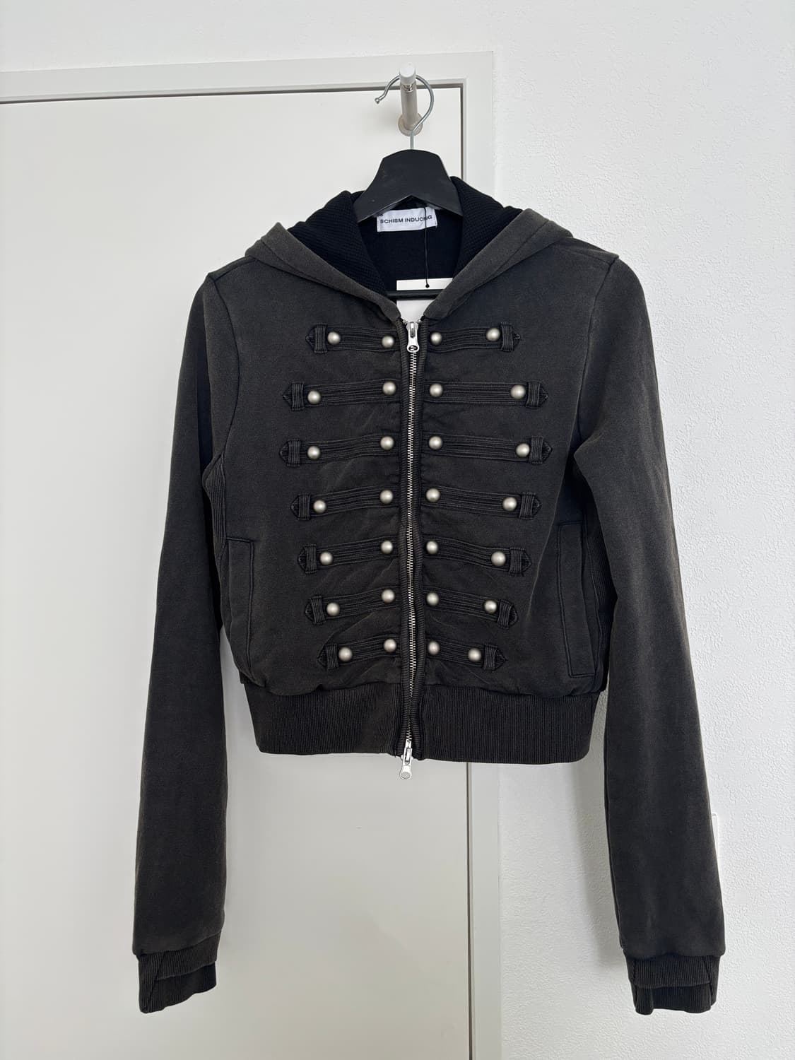 스키즘인듀싱 나폴레옹 후드집업 HUSSAR ZIP HOODIE BLACK 상품이미지5