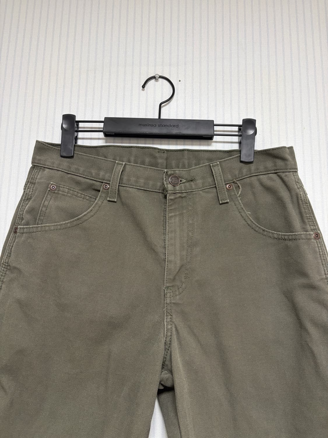 빈티지 디키즈 1939 카펜터 올리브 상품이미지7