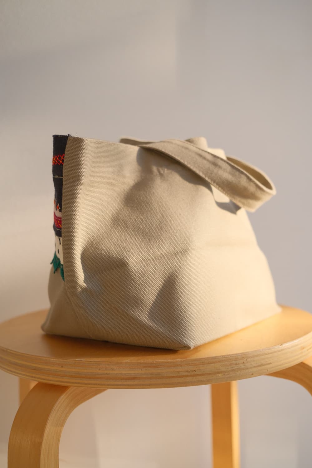 Patch work canvas bag 상품이미지7