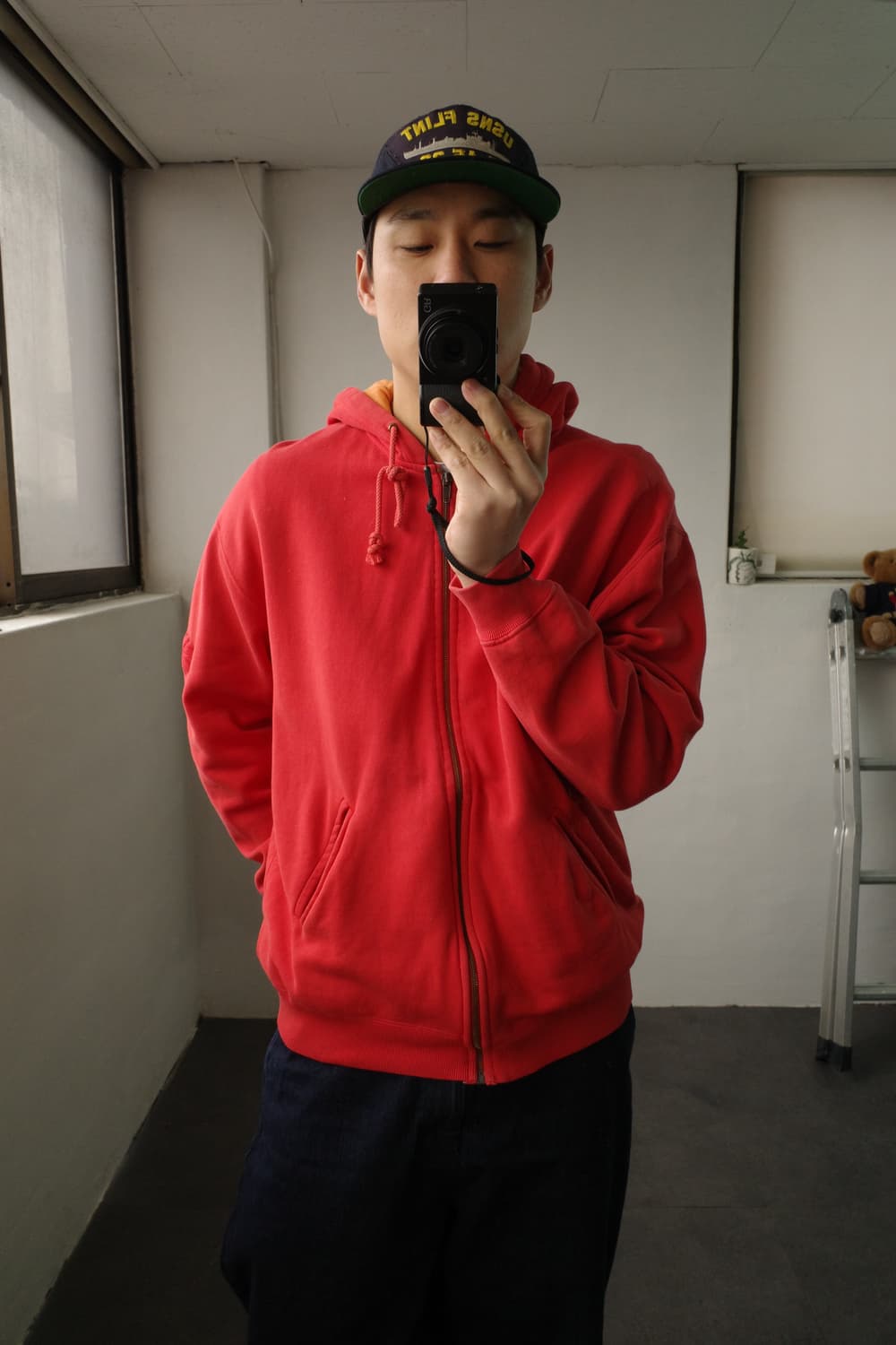 80s 구찌 블랭크 후드 집업 상품이미지3