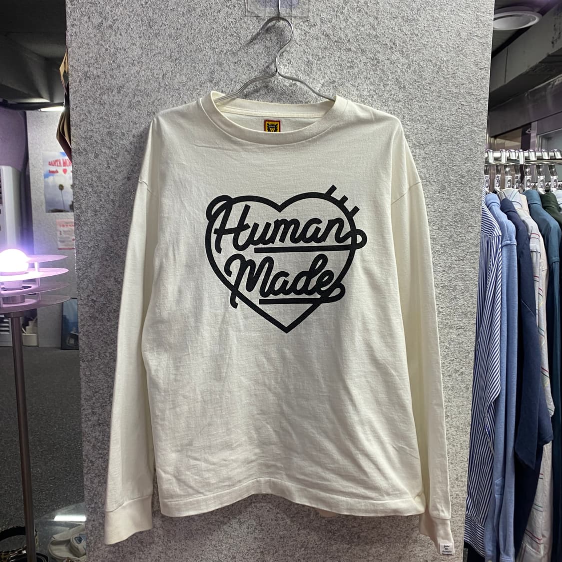 휴먼메이드 하트 롱 슬리브티셔츠 B3986 상품이미지2