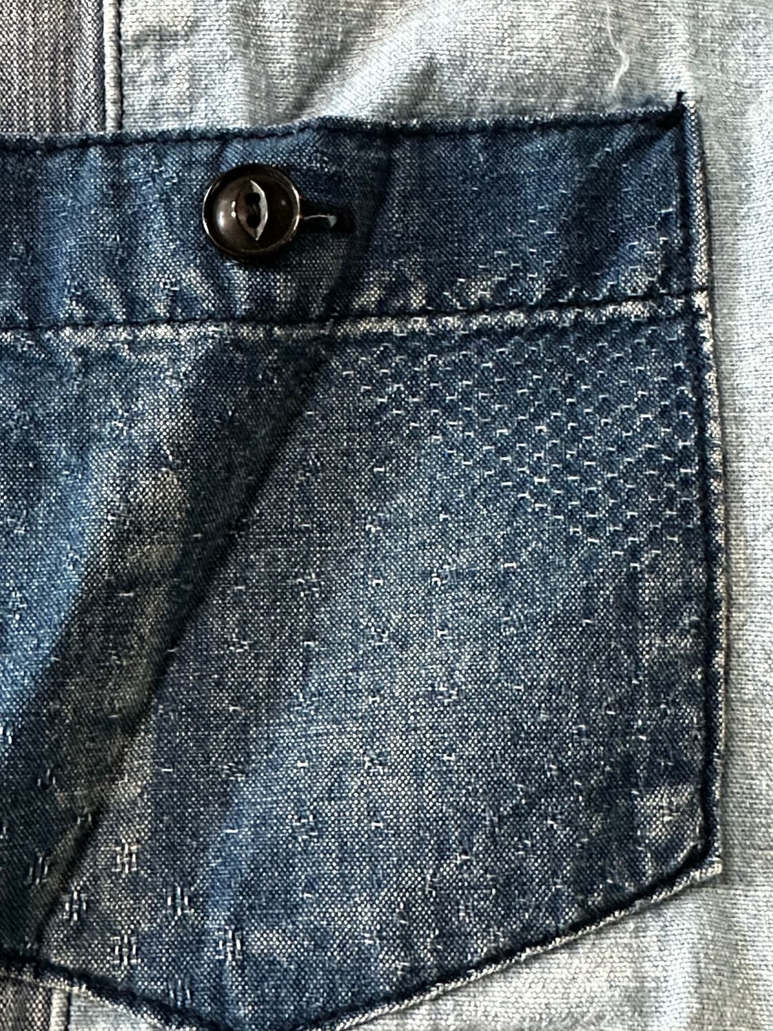 (4) FDMTL 데님패치셔츠 상품이미지3