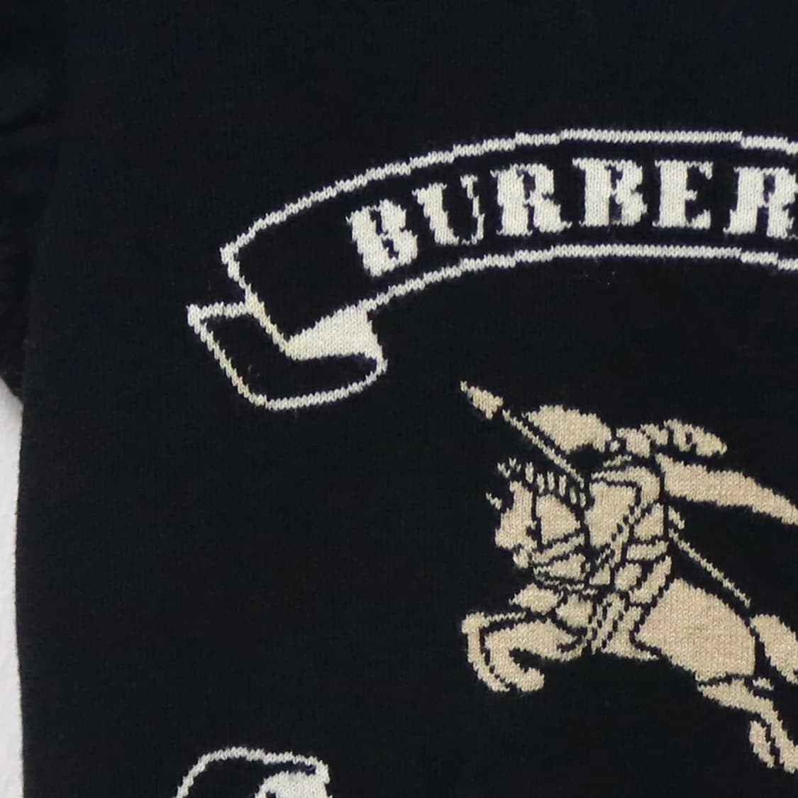 버버리 블루라벨 퍼프소매 울 혼방 반팔 니트 61952 상품이미지7