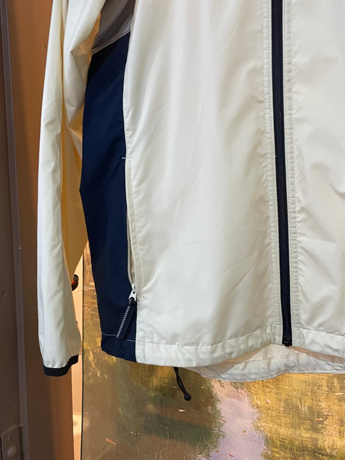 나이키 노랑 올드스쿨 바람막이 상품이미지3