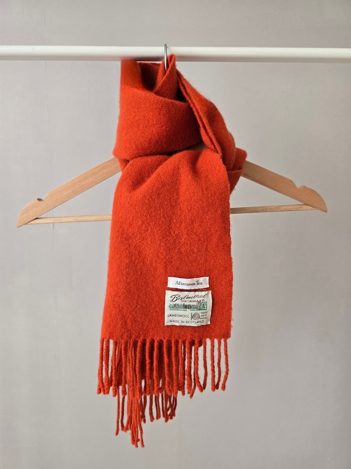 스코틀랜드산 Afternoon Tea 한정 Balmoral 머플러 상품이미지2