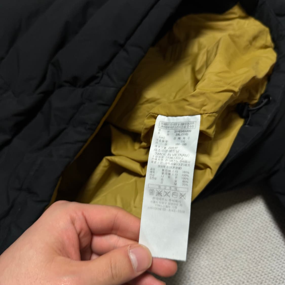 미즈노 독일 스키팀 경량패딩 자켓 상품이미지5