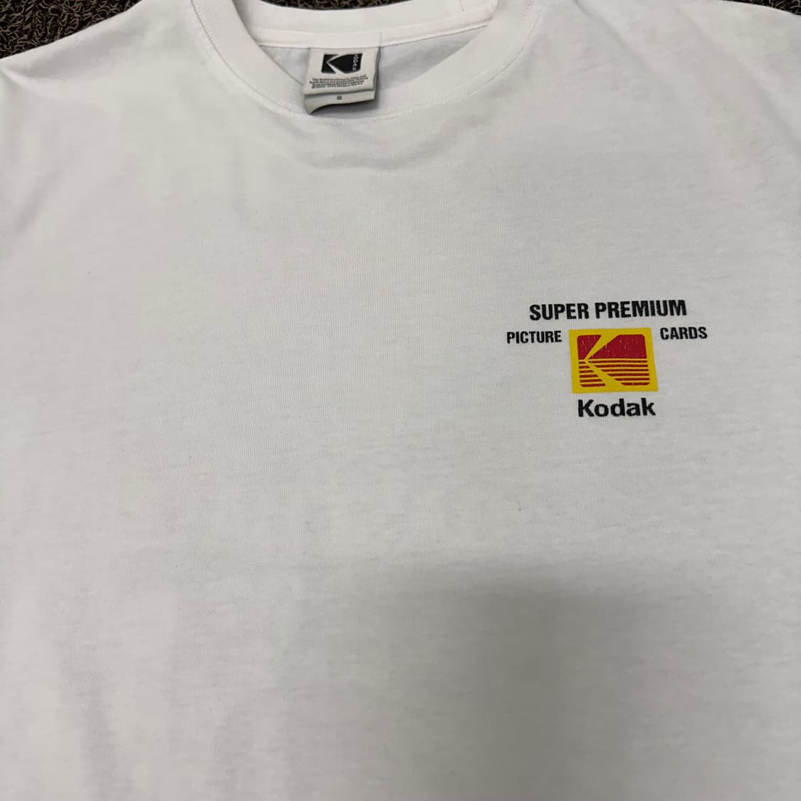 KODAK 코닥 반팔티셔츠 화이트 S 상품이미지2