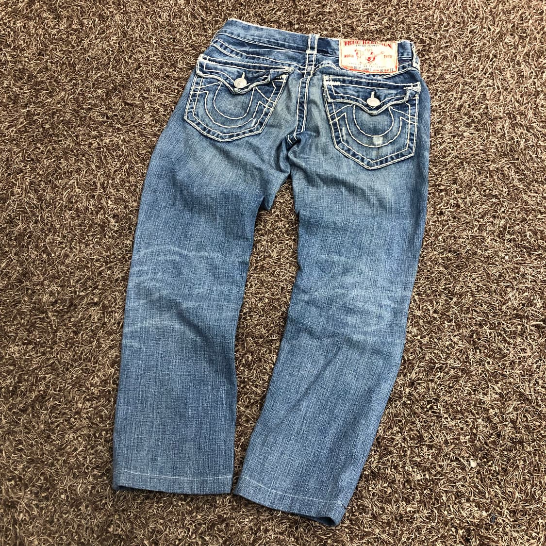 트루릴리전 빌리 슈퍼티 워싱 데님 팬츠 상품이미지4