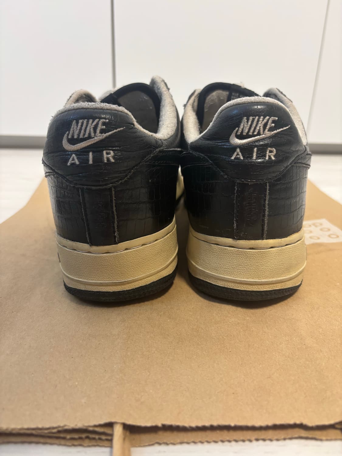 [280] 나이키 HTM 에어포스 블랙 판매합니다. 상품이미지5