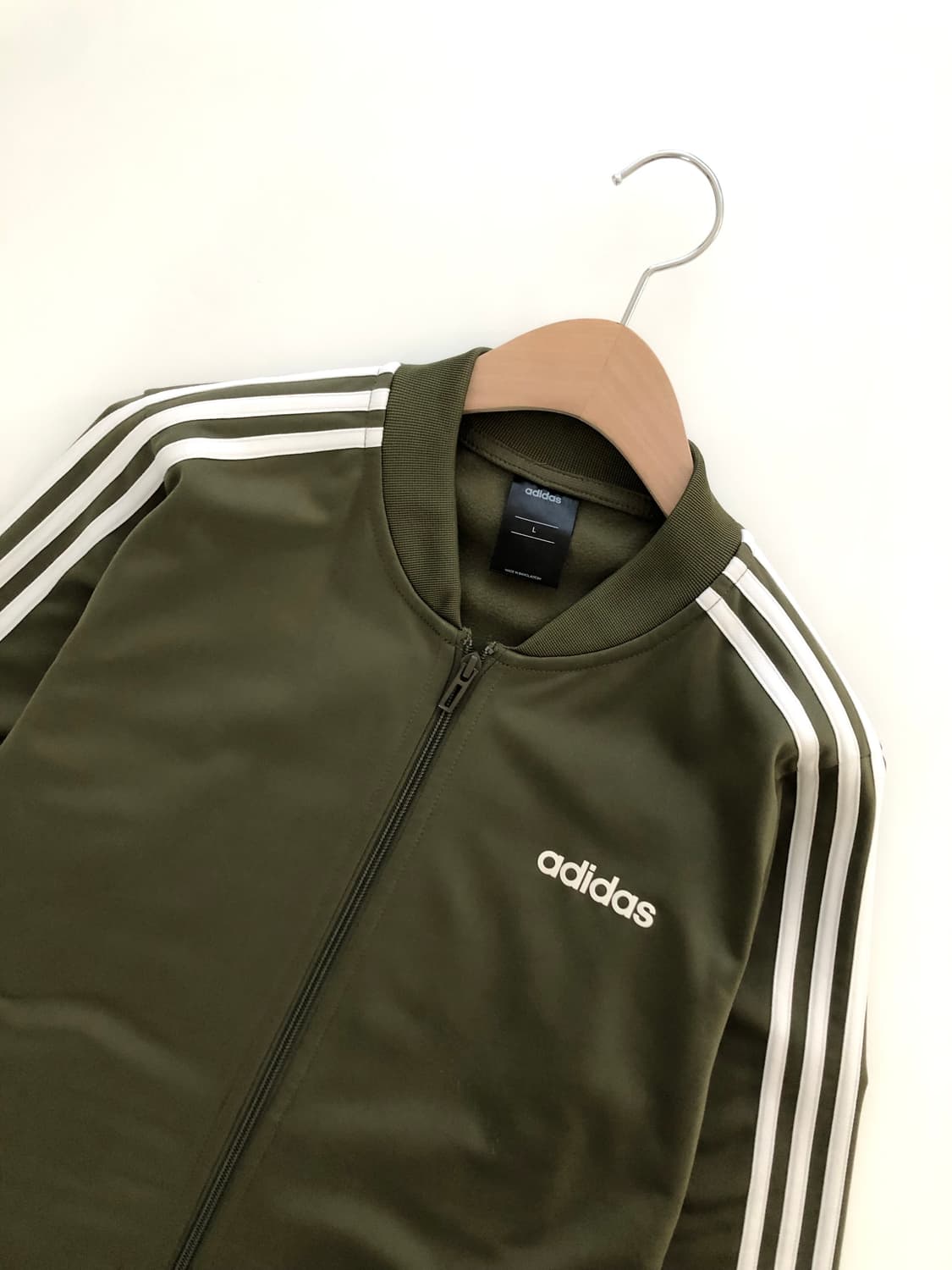 Adidas 아디다스 카키올리브 사이드라인 트랙탑 상품이미지4