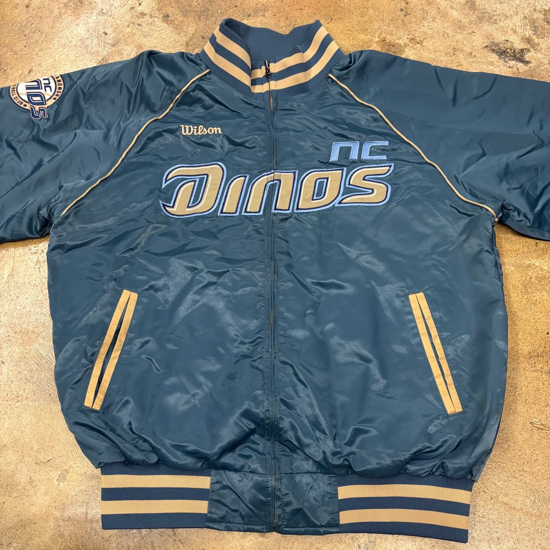 [정품/XL,105]  NC 다이노스 춘추 야구 점퍼 b8 상품이미지3