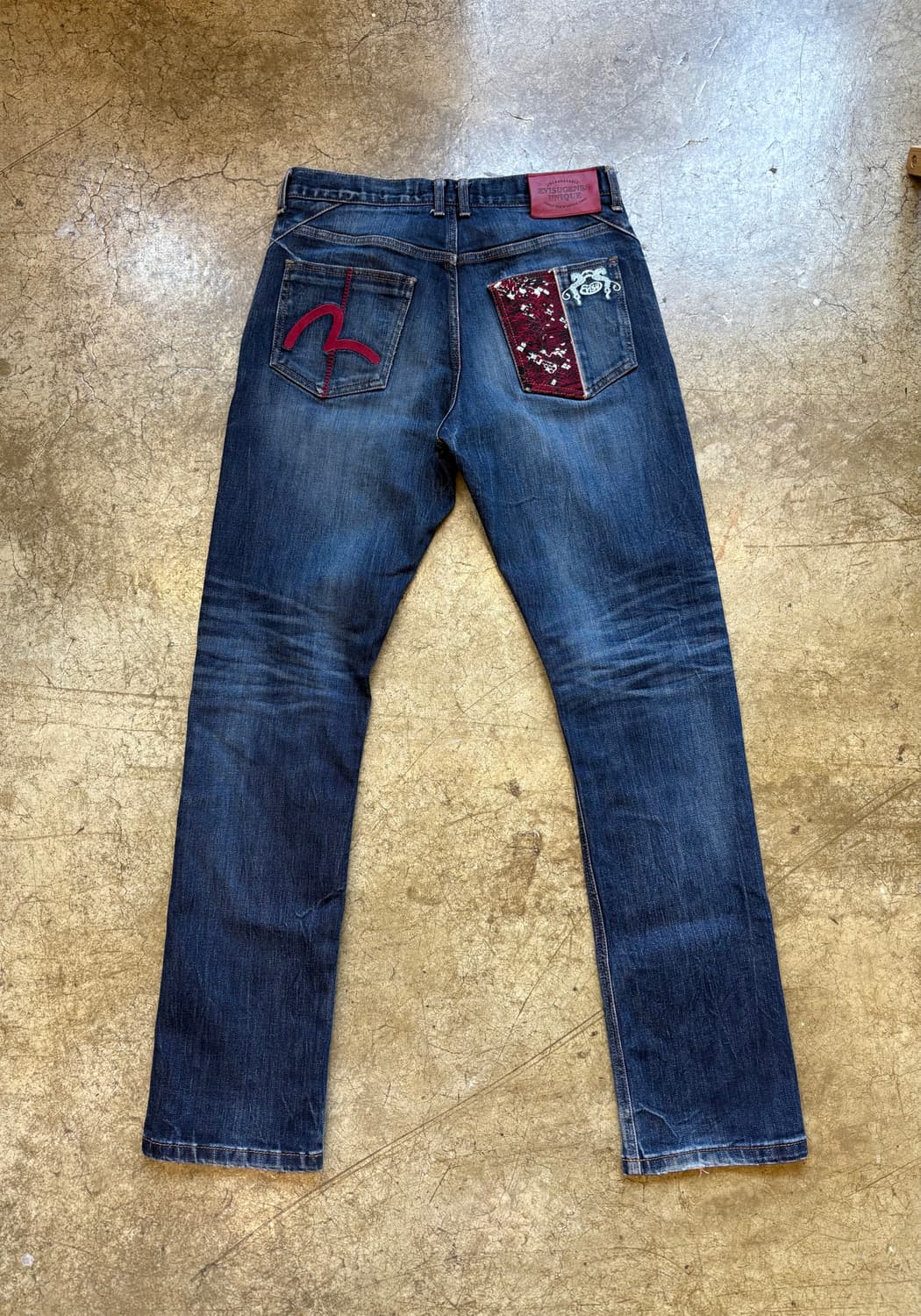 14년도 EVISU 슬림 스트레이트 데님 상품이미지8