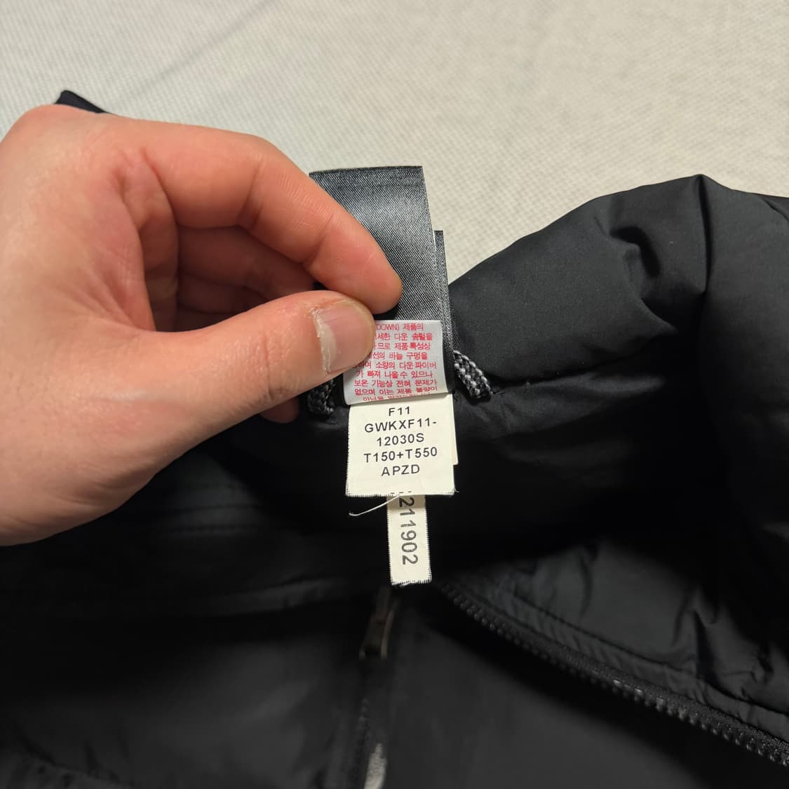 노스페이스 600 구스다운 패딩조끼 상품이미지6