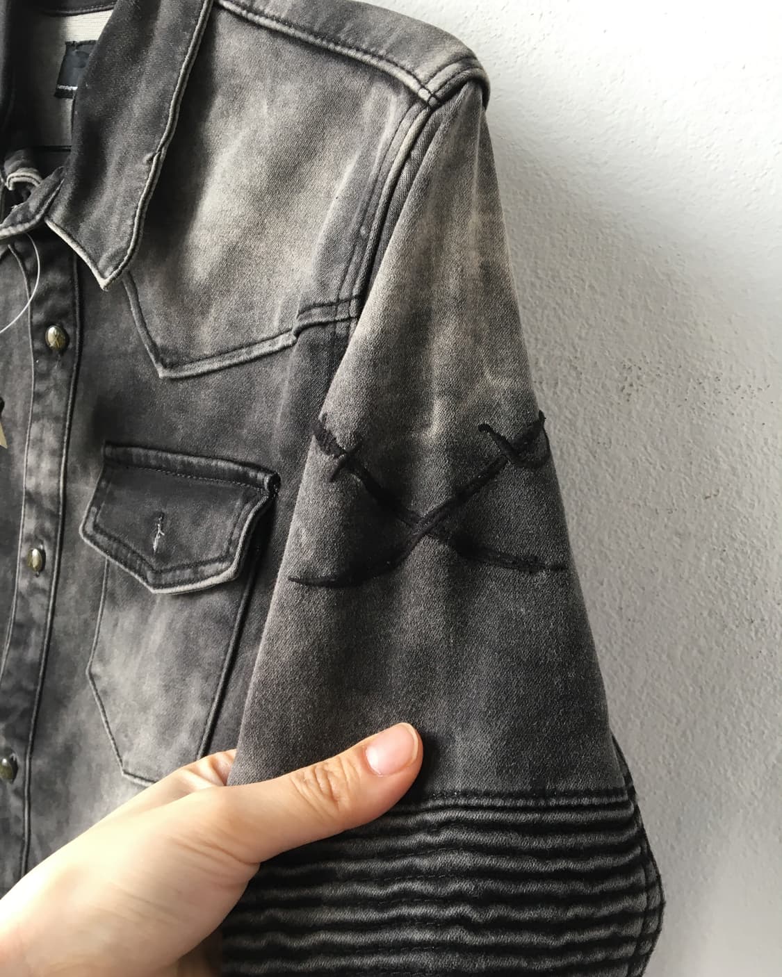 Biker mood washing jacket 상품이미지5