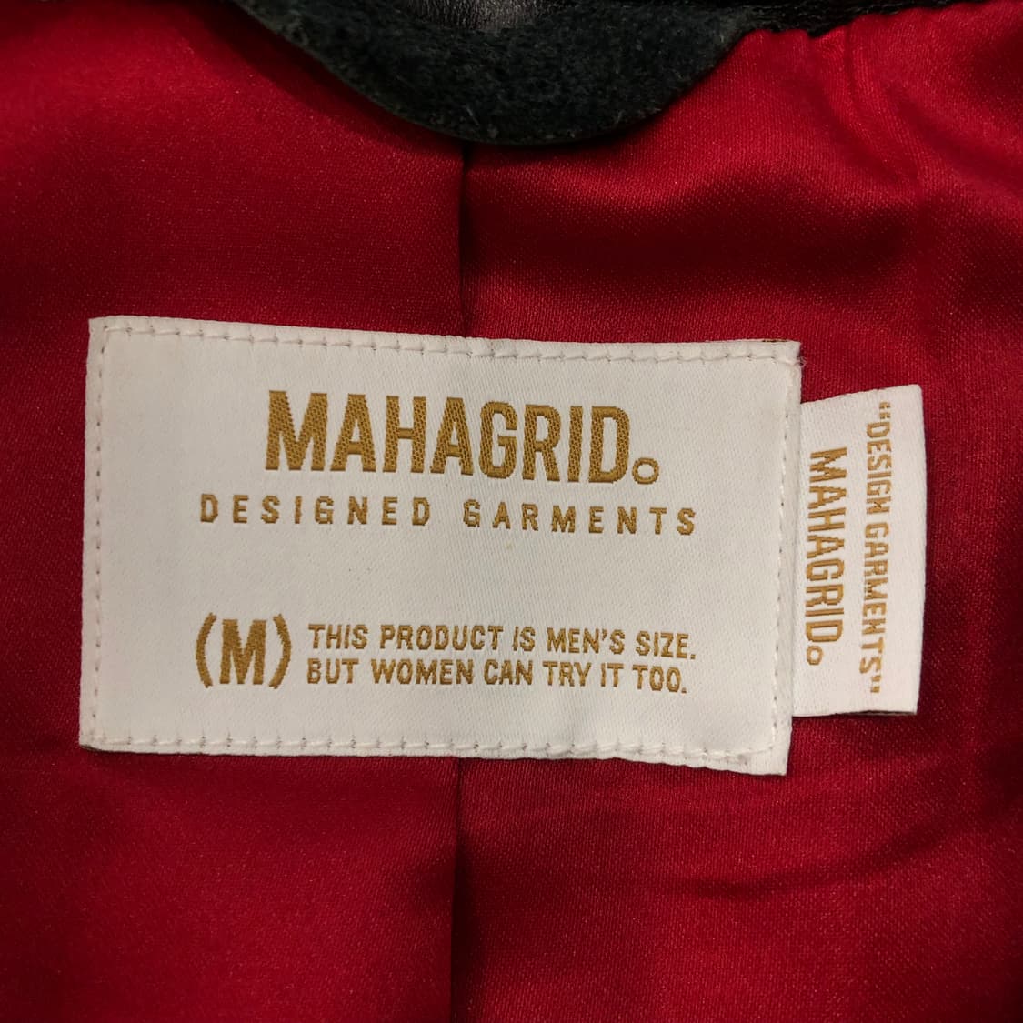 마하그리드 양가죽 라이더 레더 가죽 자켓 상품이미지7