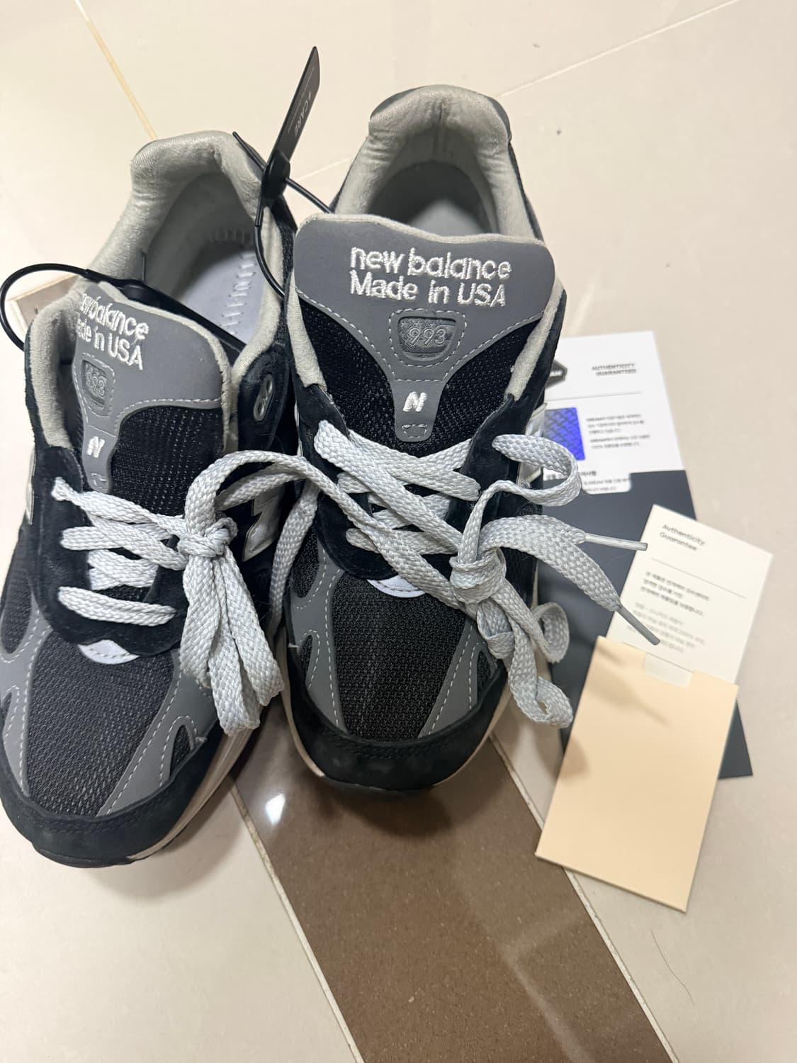 뉴발란스993블랙 250 상품이미지2