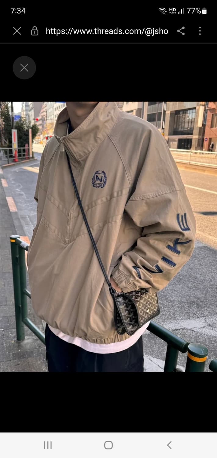 나이키 윈드러너 반집업 자켓 남자105 상품이미지1
