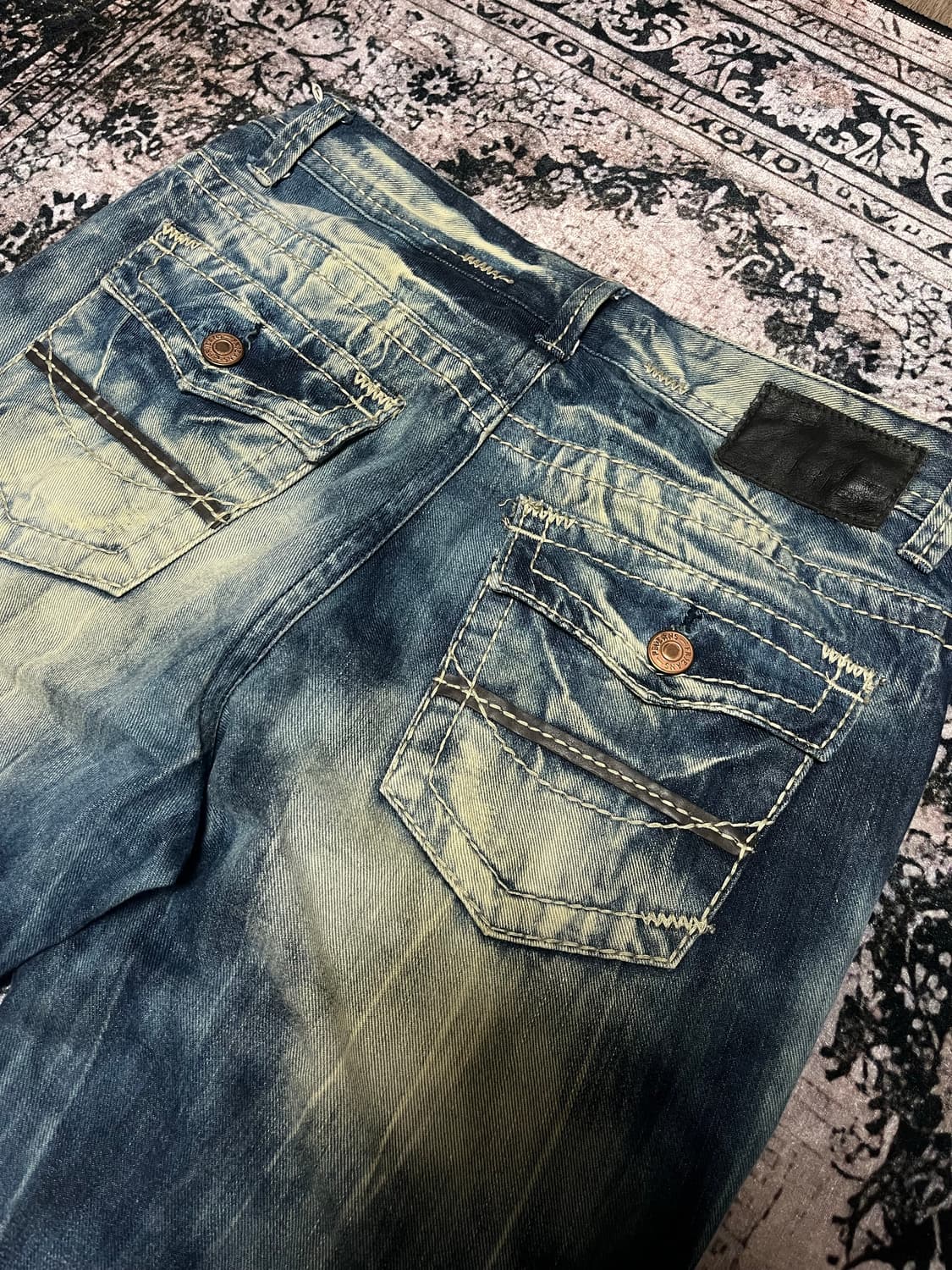 FRJ jeans 샌드워싱 데님팬츠 32 상품이미지5