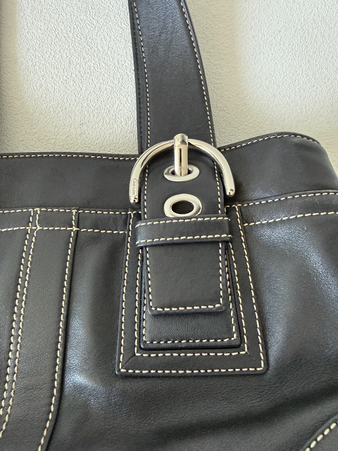 코치(COACH) 레더 토트백 상품이미지4