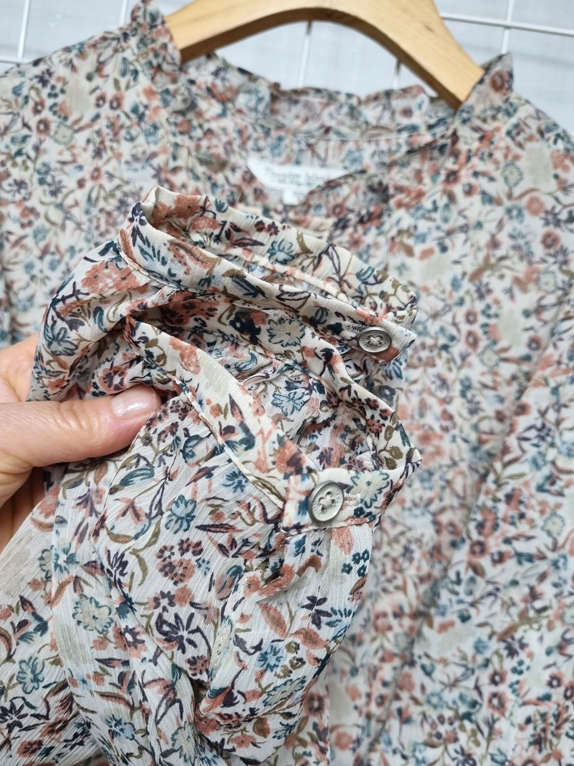 써스데이아일랜드 쉬폰원피스 상품이미지3