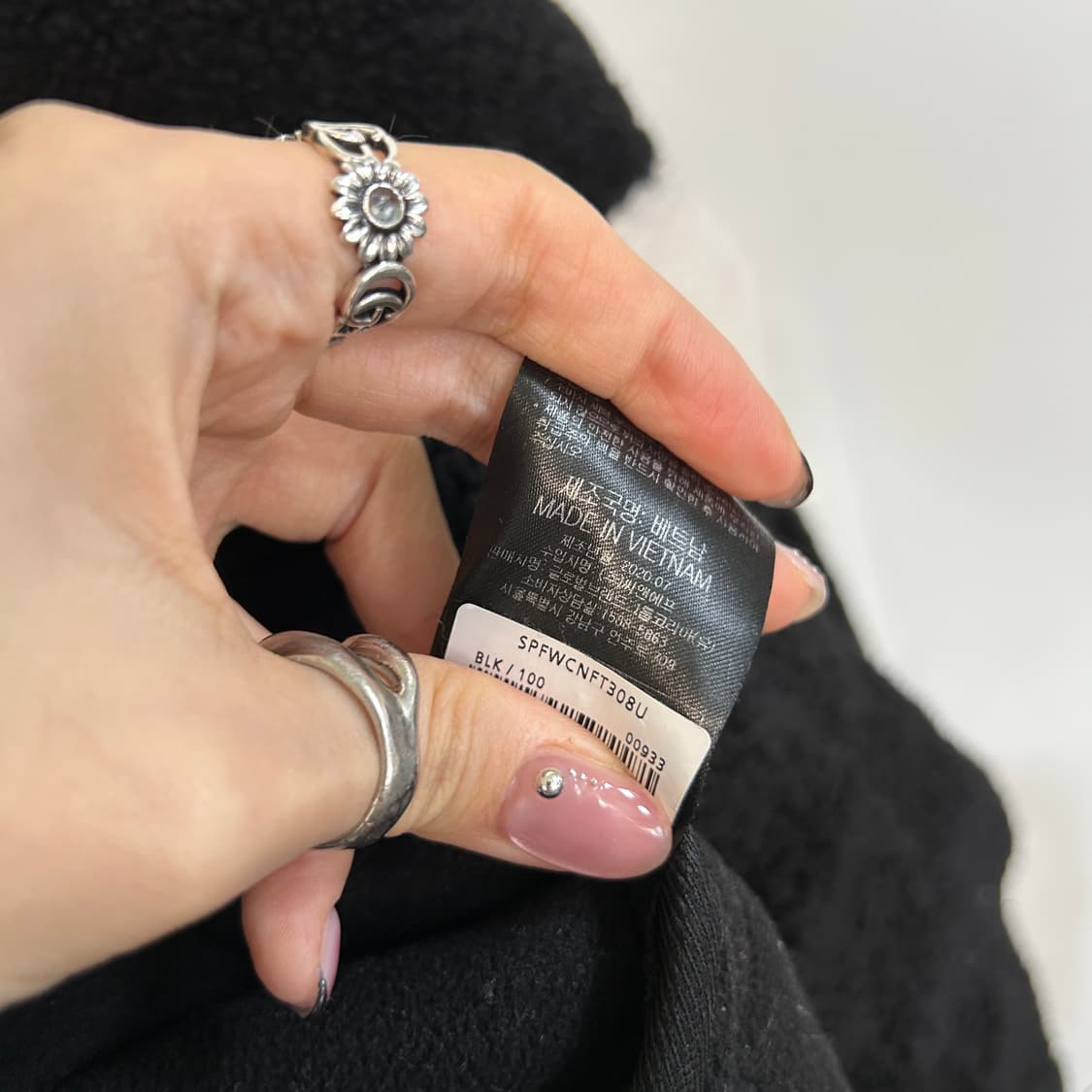 스파이더 남성 후리스 자켓 100  상품이미지5