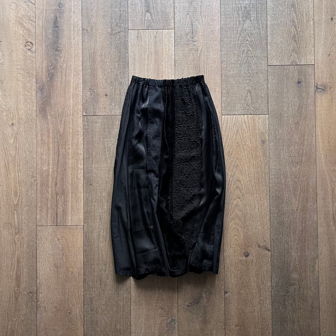 Patchwork Flare Skirt 상품이미지1
