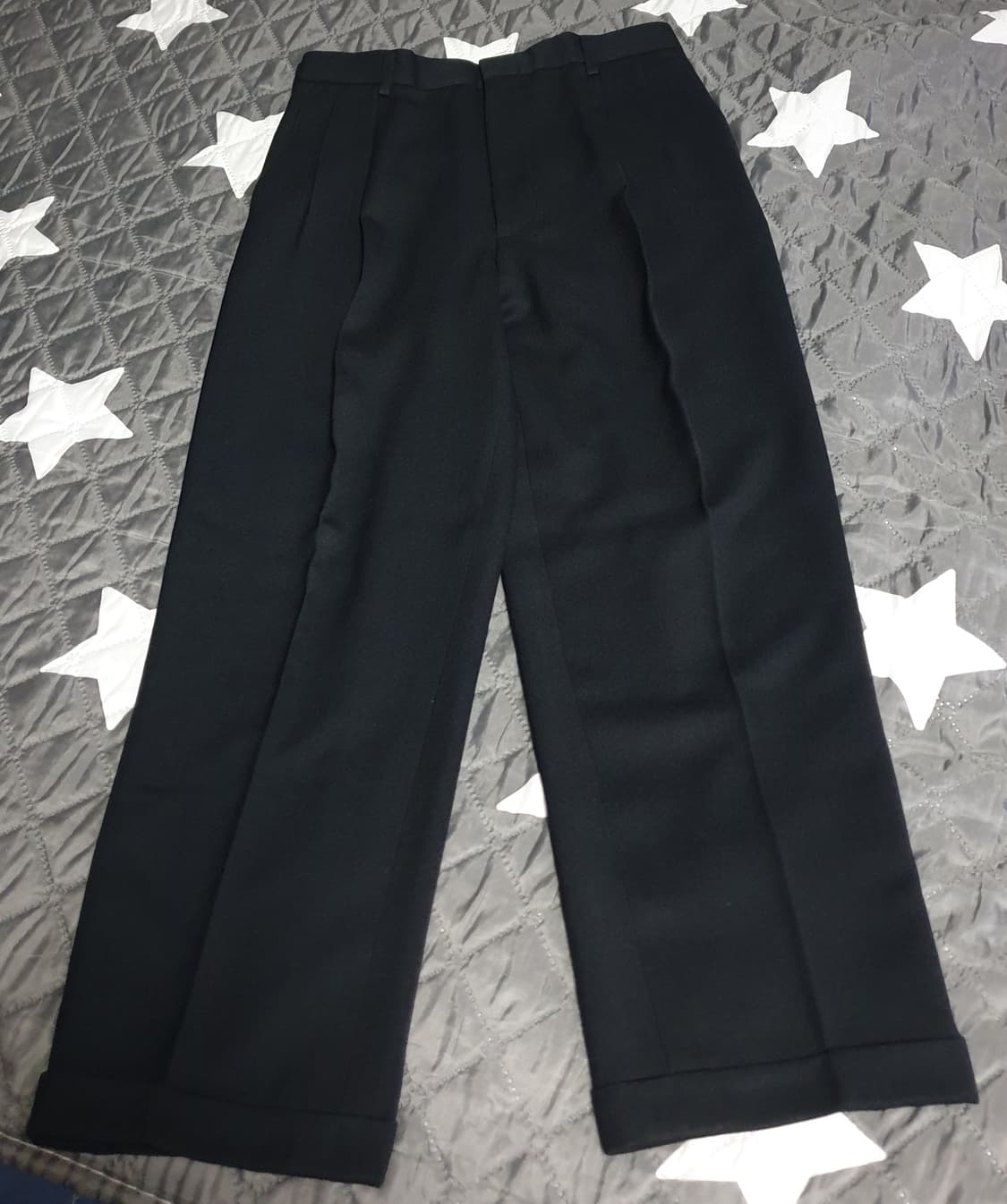 미쉘발렌티노 클래식 울혼방 수트셋업+베스트 (M) 상품이미지3