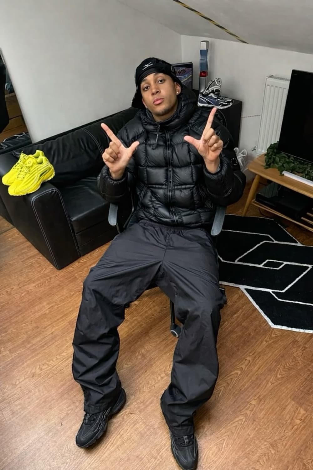 [새상품] D.D. shell hooded down puffer M 상품이미지1