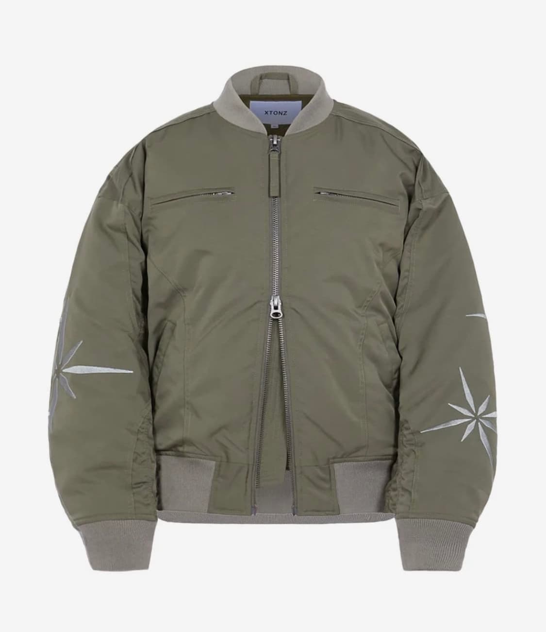 엑스톤즈 인시전 셔링 MA-1 자켓 (KHAKI) 상품이미지1