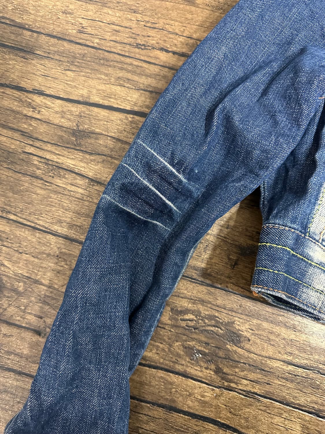 REDPEPPER 레드페퍼 빈티지 여성 크롭데님 자켓 XS 상품이미지8