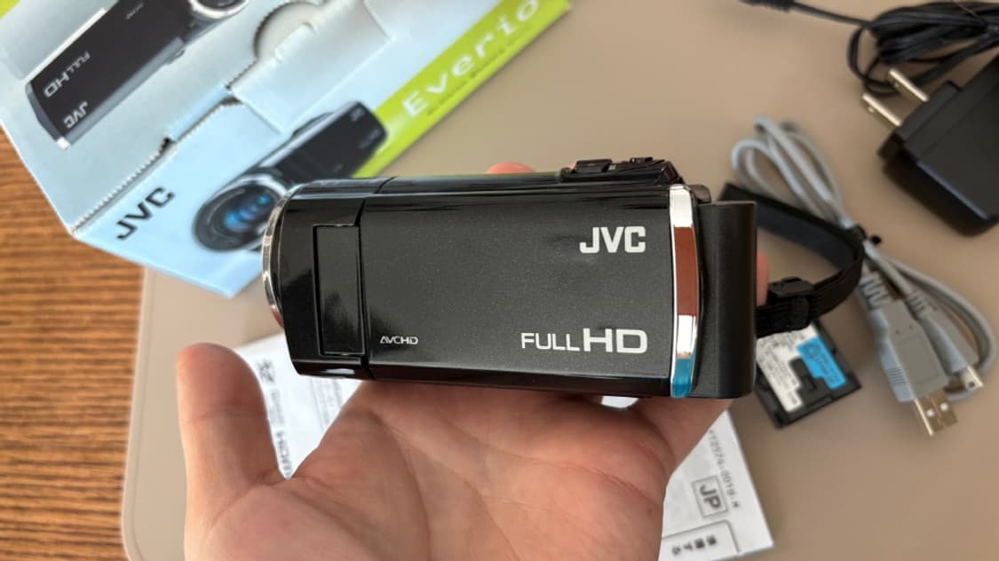 JVC 신품급 카리나 빈티지 캠코더 (GZ-E77) 상품이미지5