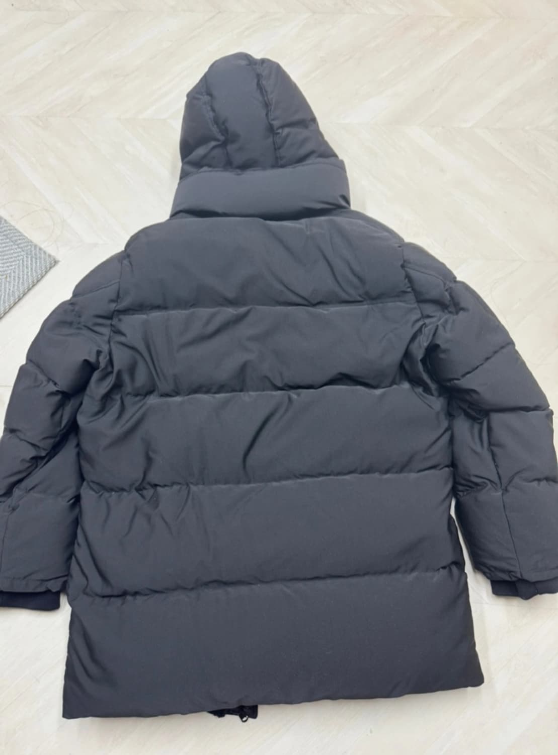 솔리드옴므 패딩 48사이즈 블랙 상품이미지6