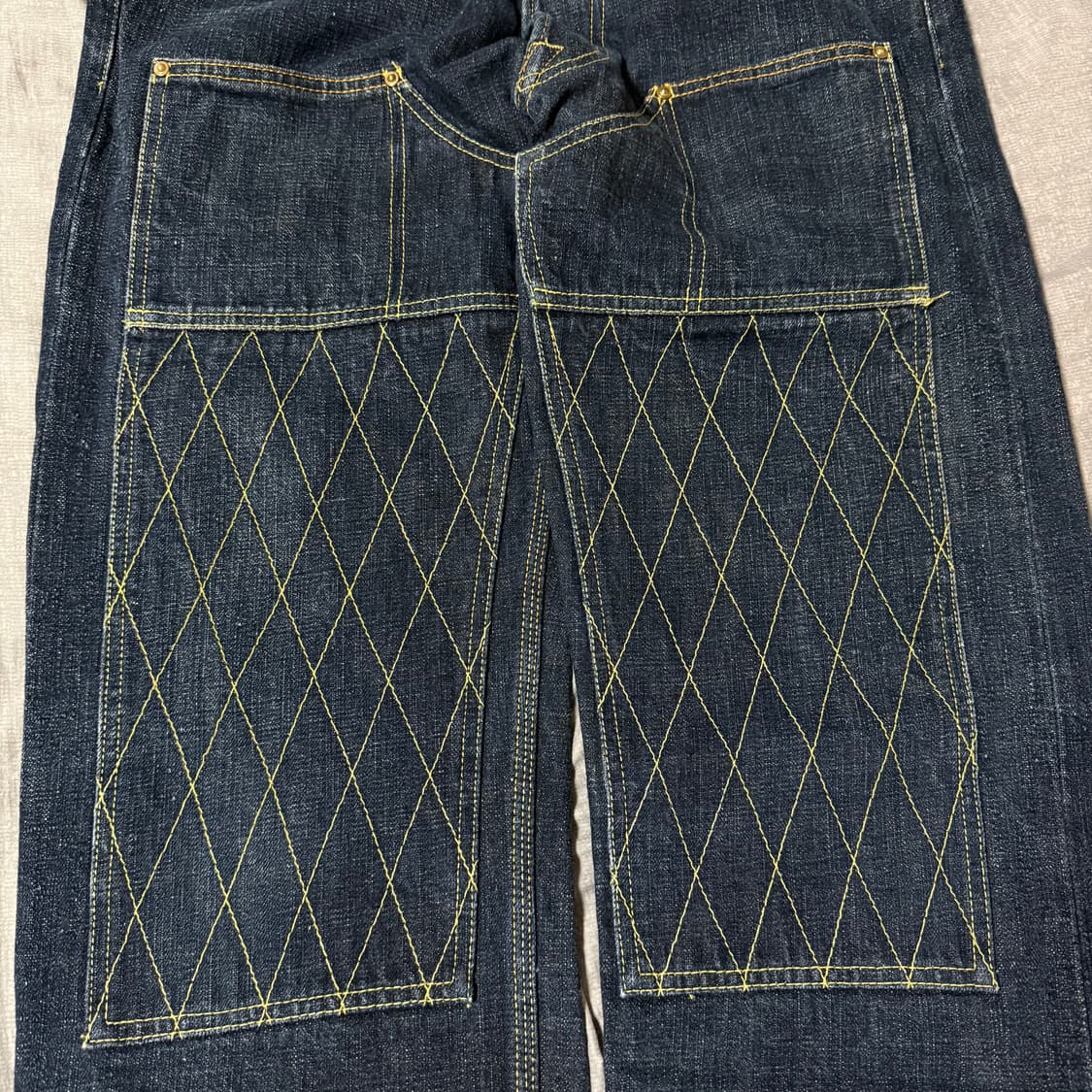 [32]트로피클로딩 1606W 더블니 스탠다드 더트 데님 팬츠 상품이미지7