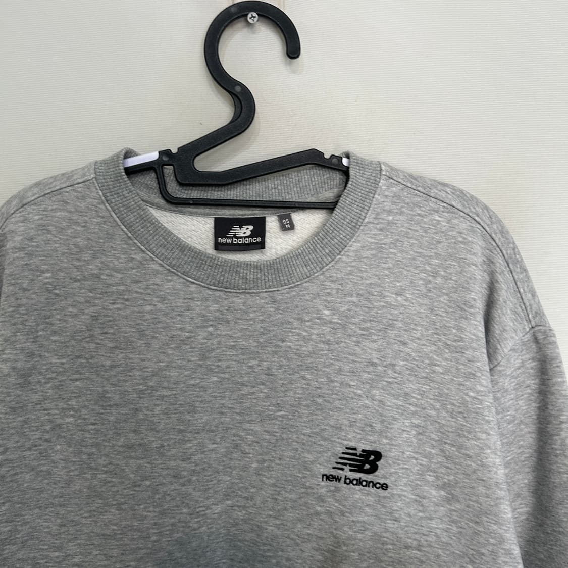 뉴발란스 기모 맨투맨 95 상태최상 그레이 상품이미지2