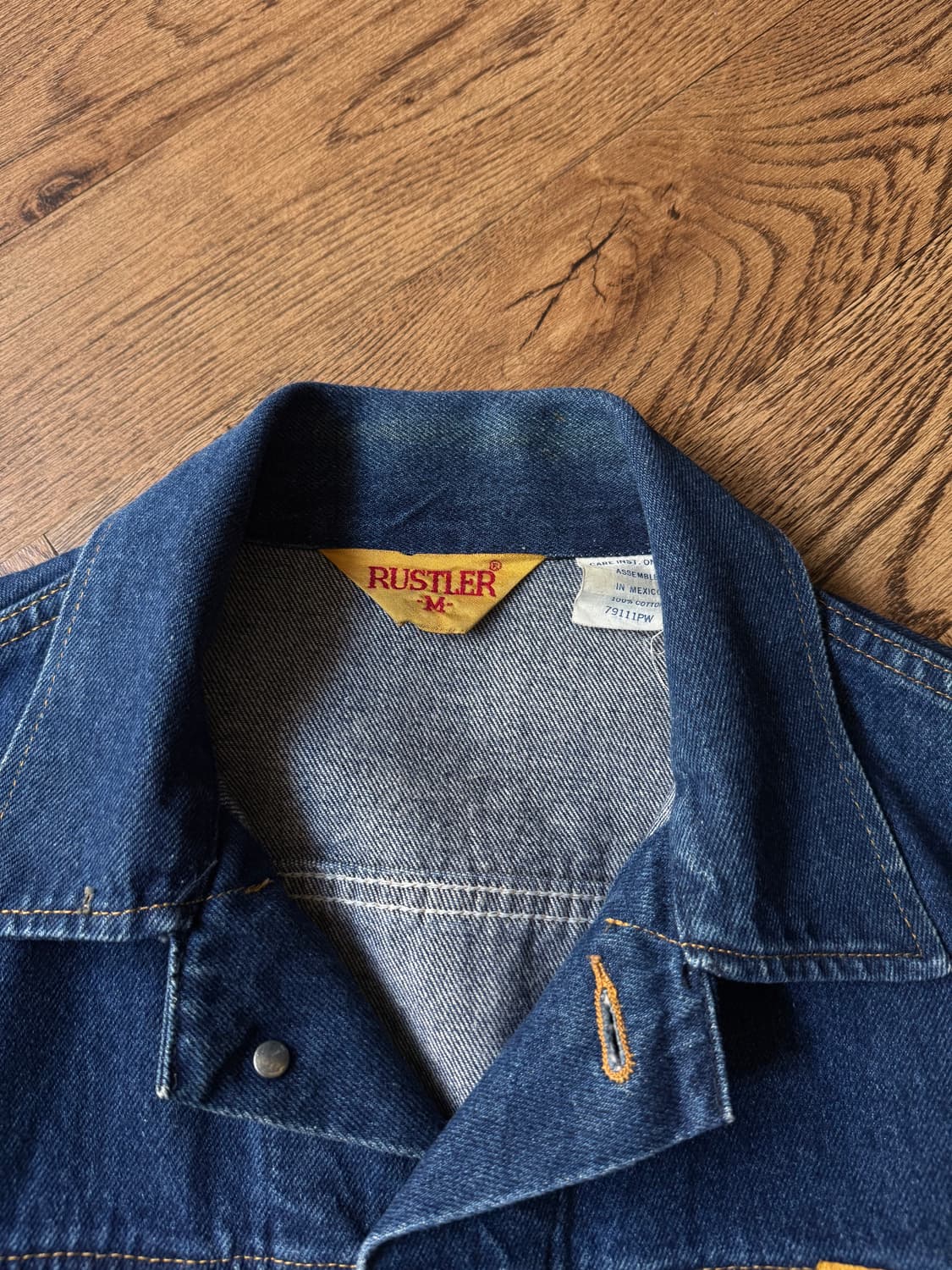 [M]RUSTLER by 랭글러 데님 트러커 자켓 상품이미지2