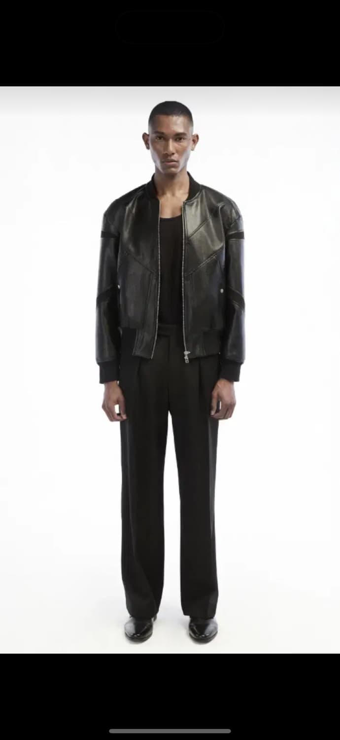 타일레 레더 블루종 상품이미지2