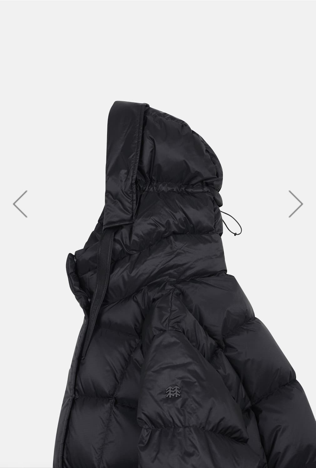 코오롱스포츠 여성 푸퍼 다운_블랙 상품이미지6