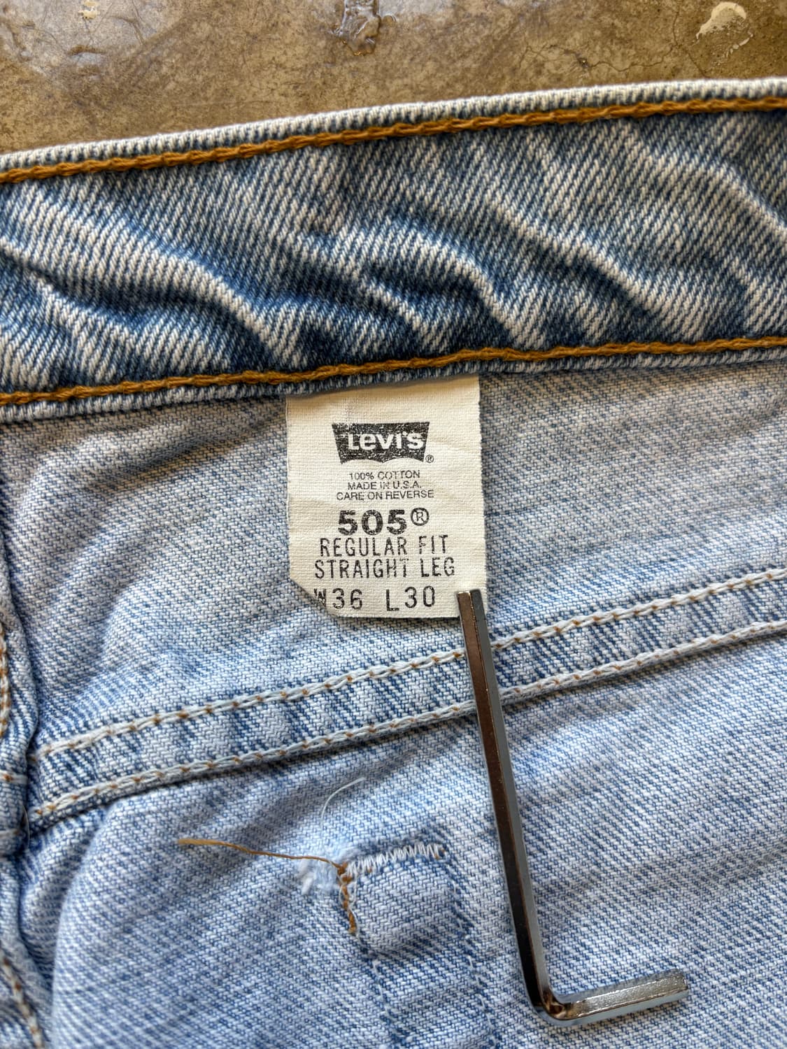 90s 96년 미제 리바이스 505 상품이미지4