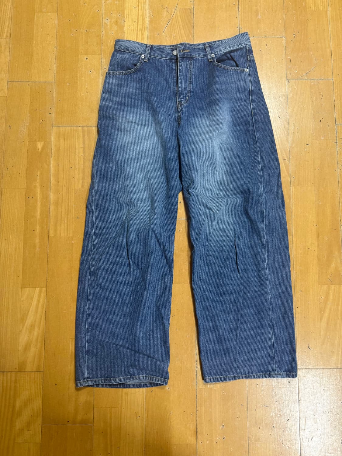 다이브인 루즈 와이드 데님2사이즈 상품이미지2