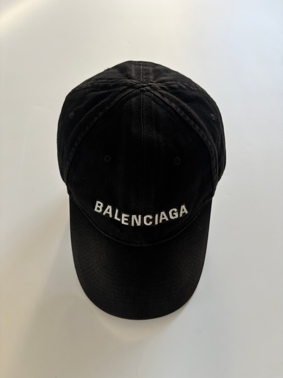 Balenciaga 발렌시아가 블랙 로고 캡  상품이미지1