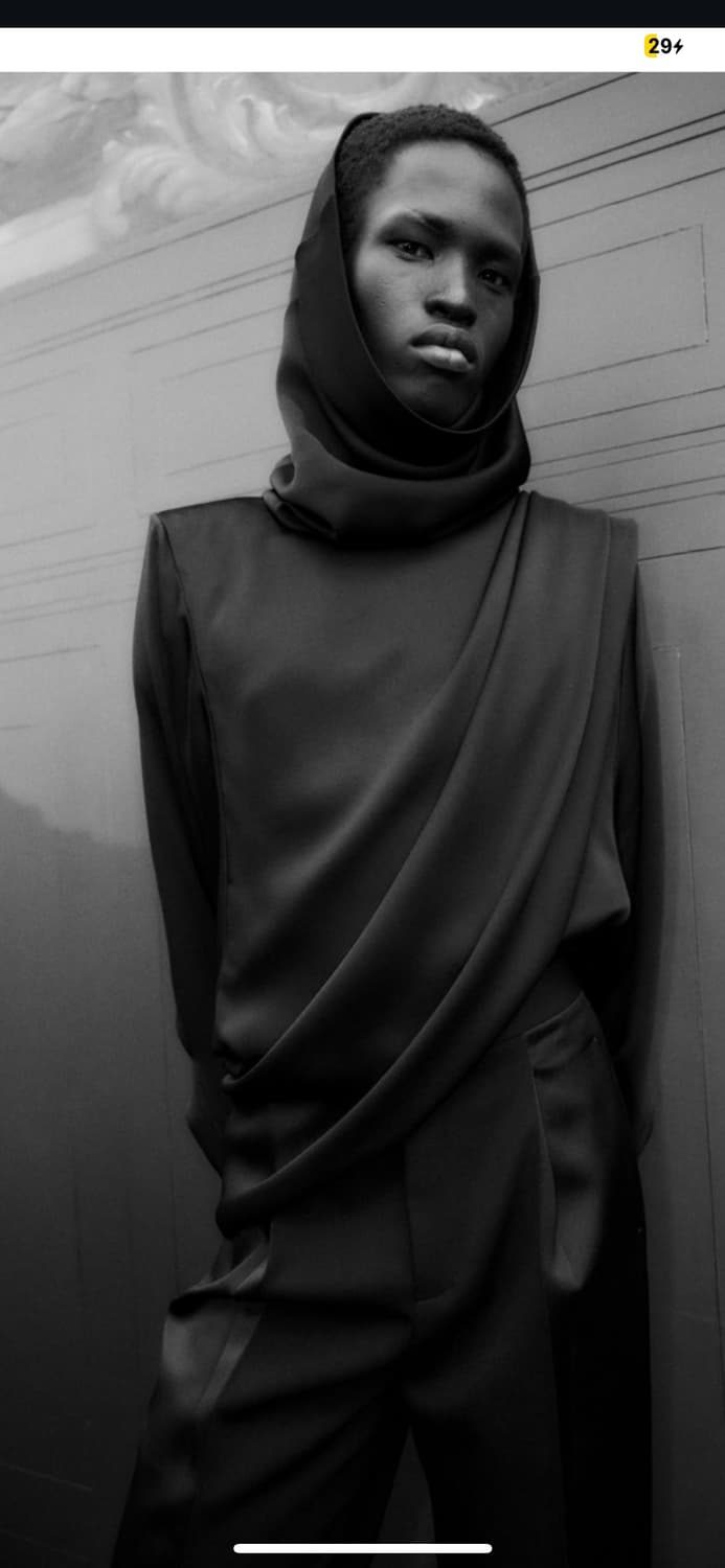 생로랑 23aw 새틴 탑 상품이미지3