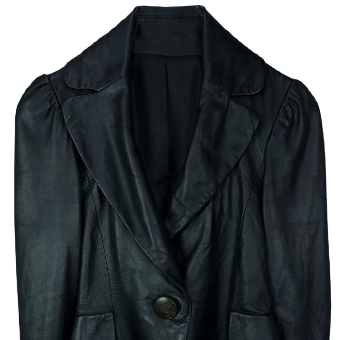 [빈티지] 리얼 램스킨 레더 양가죽 블레이저 자켓 M17099 상품이미지4