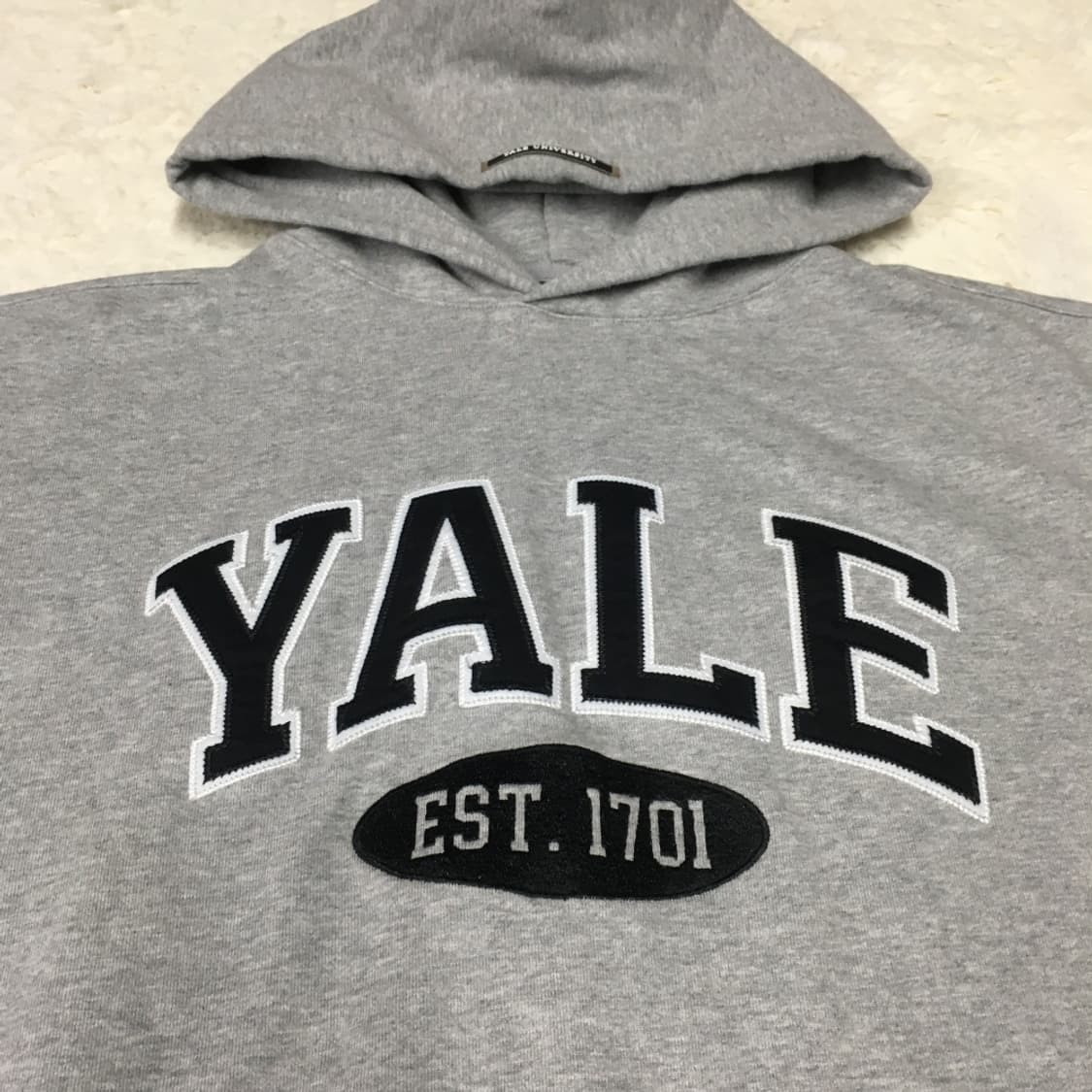 예일 빅로고 후드티 DD13 상품이미지2
